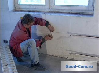 Как устанавливать батареи отопления